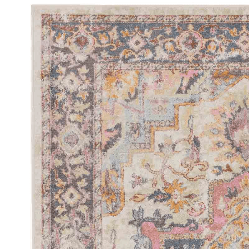 Flores Traditional Persian Kira Rug, Multi