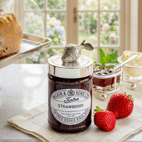 Image showing the Strawberry Jar Lid, Silver product.