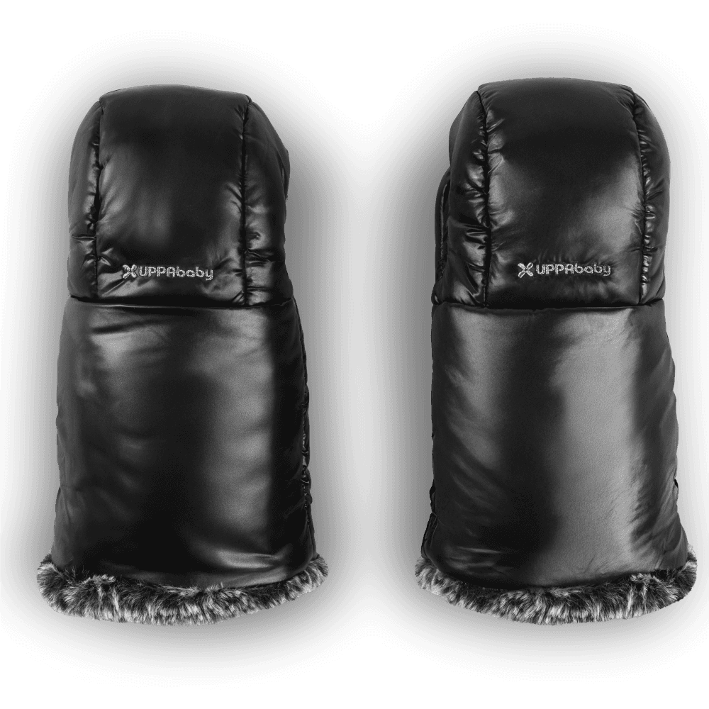 CozyHandmuffs Luxe Puschair Mitts, Lyla