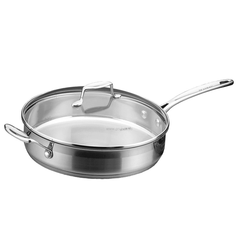 Impact Saute pan, stainless steel
