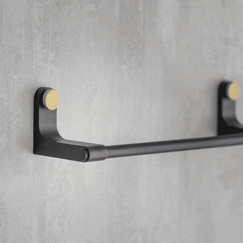 Adelphi Towel Rail, Black