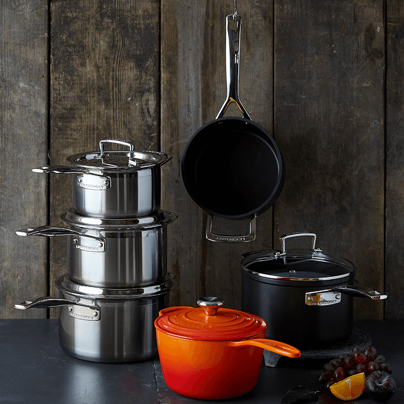 Signature Cast Iron Saucepan