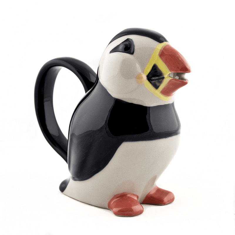 Puffin Water Jug, Black/Yellow