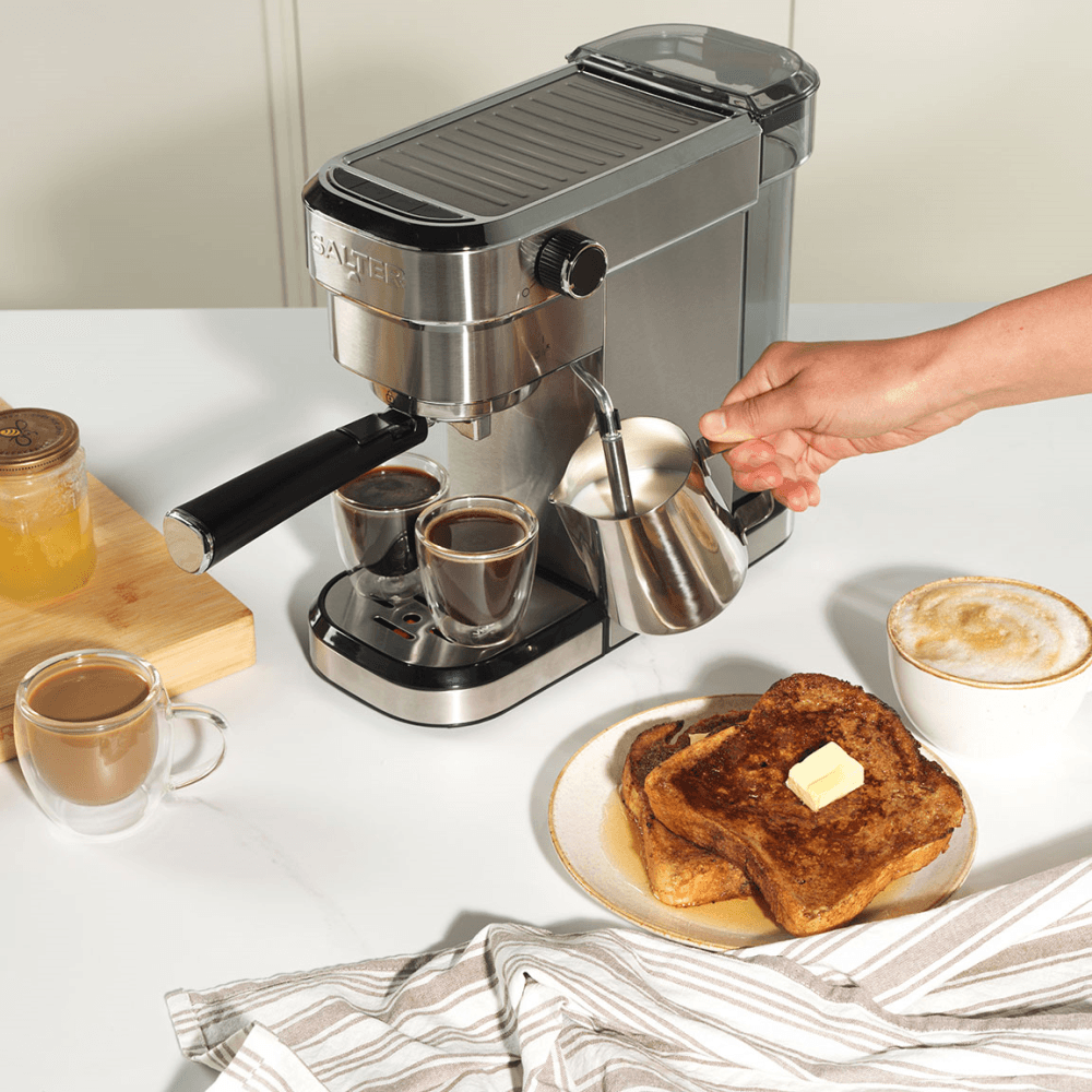 Espresso Maker, Silver