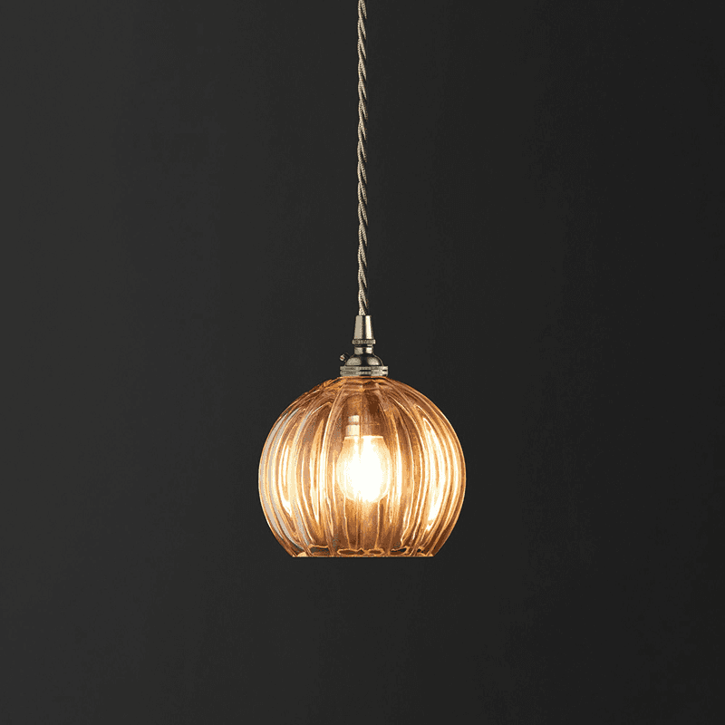 Regular Pumpkin Shade, clear glass