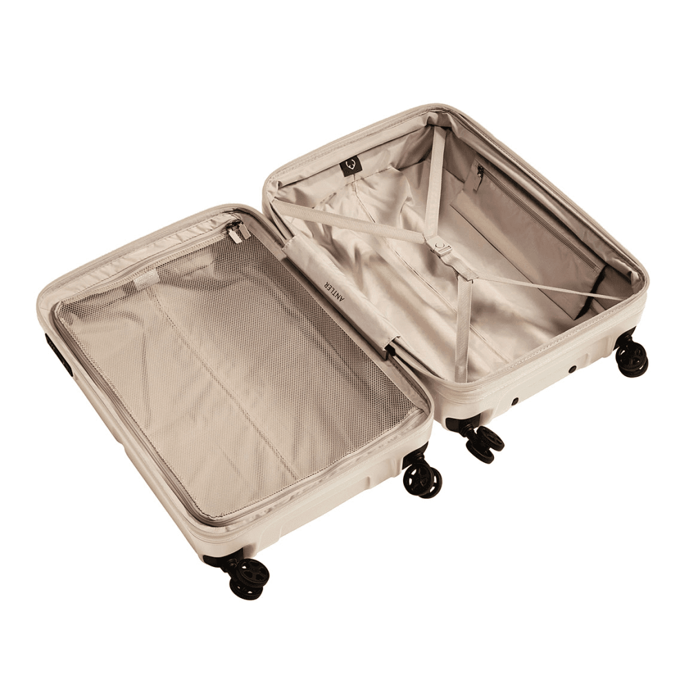 Single Stripe Expandable Suitcase