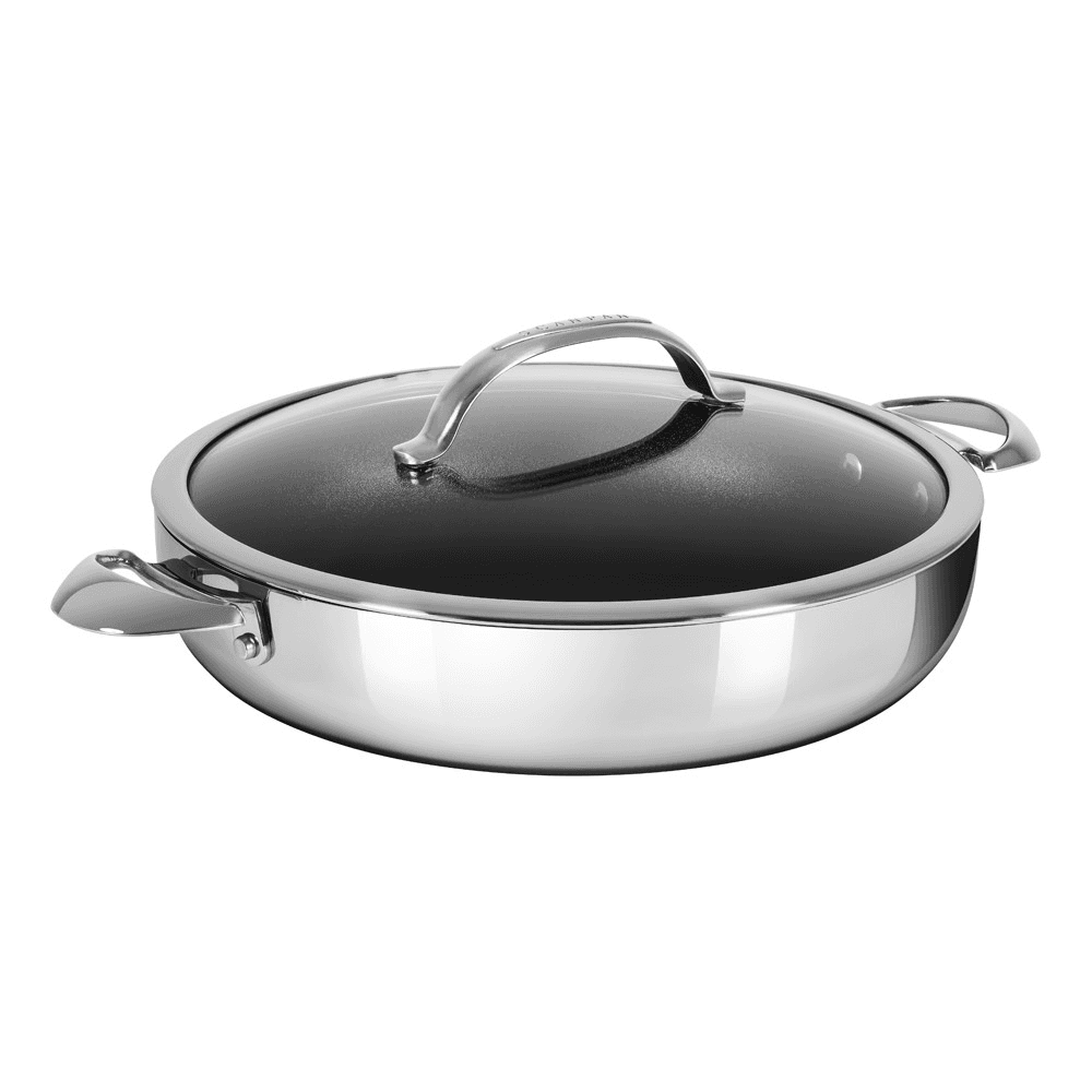 HaptIQ Chef pan with lid, Metallic