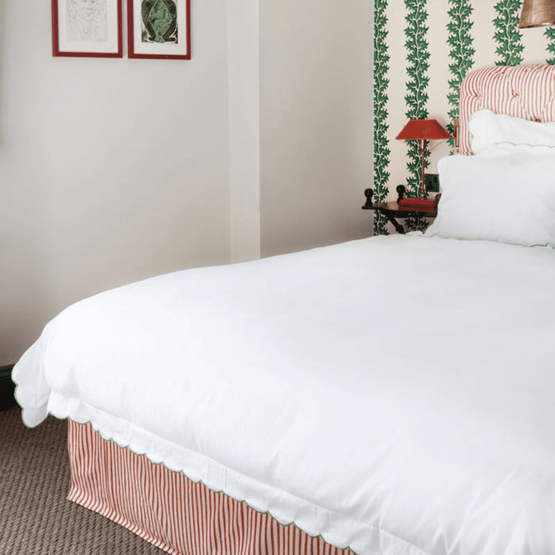 Annabelle Scalloped Duvet Cover