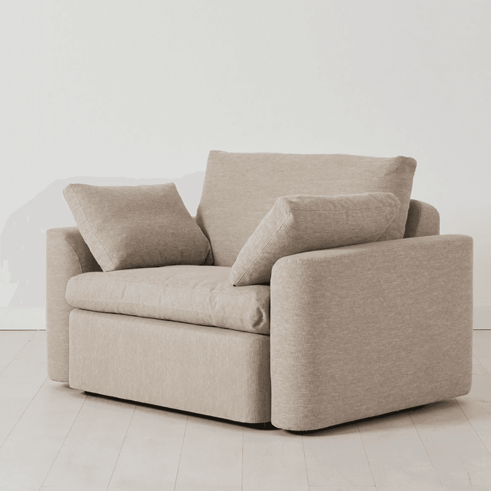 Model 13 Loveseat, Pumice