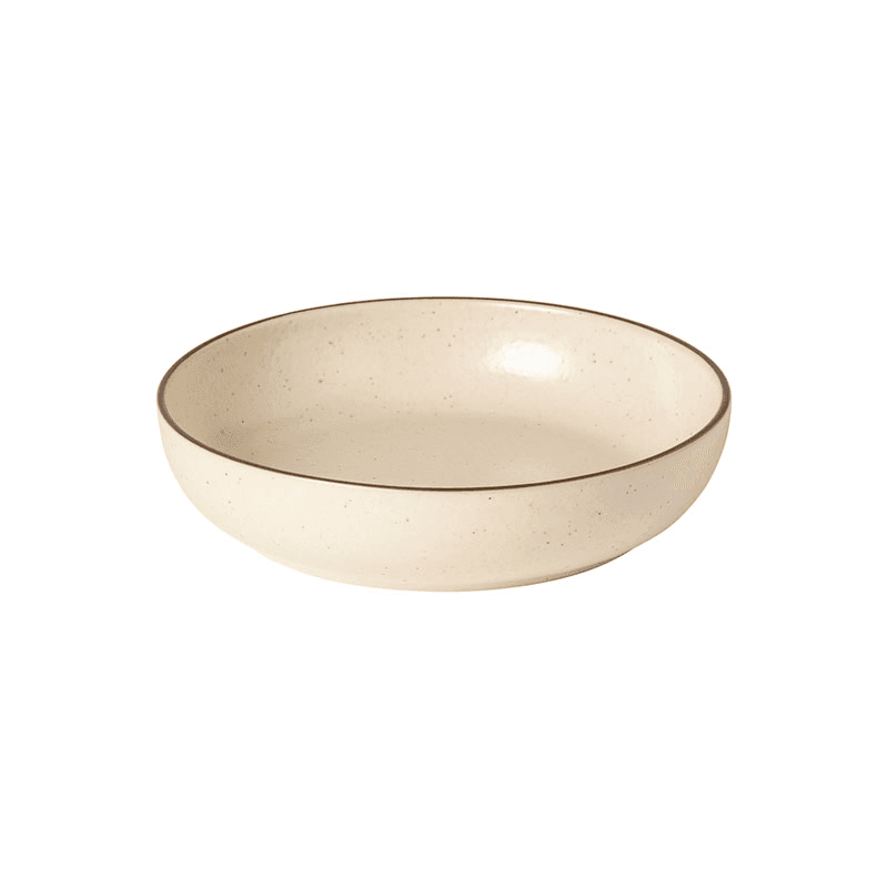 Monterosa Set of 6 Soup/Pasta Bowls, Cream Cocoa