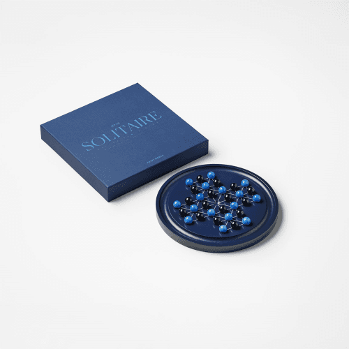 Image showing the Classic Solitaire, Indigo product.