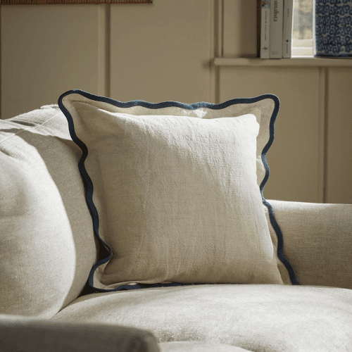 Image showing the Scalloped Cushion Cover product.