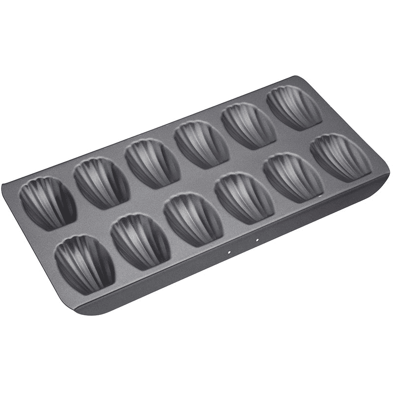 12 hole madeleine pan, Non-Stick Aluminum