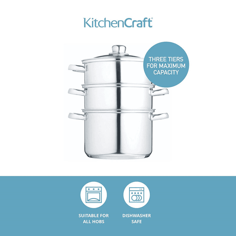 Clearview 3 tier steamer