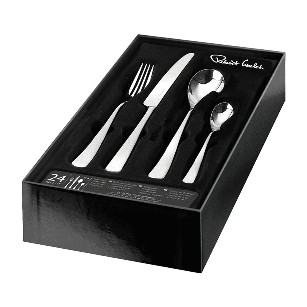 Malvern 24 Piece Cutlery Set, Stainless Steel