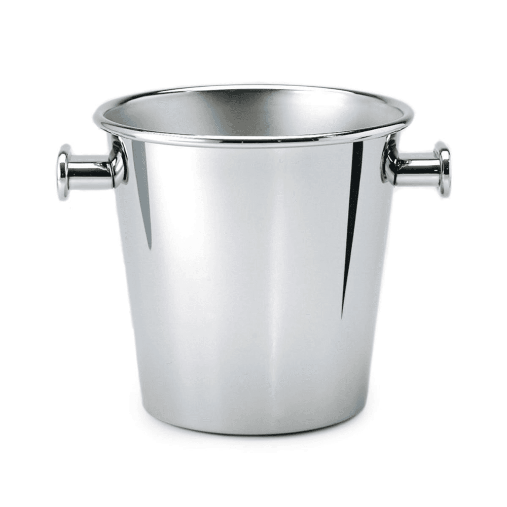 Ettore Sottsass Wine and Champagne cooler, Stainless Steel