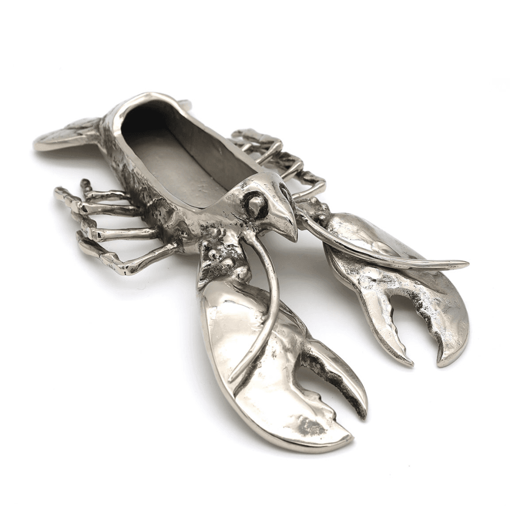 Lobster Nibbles Dish, Silver