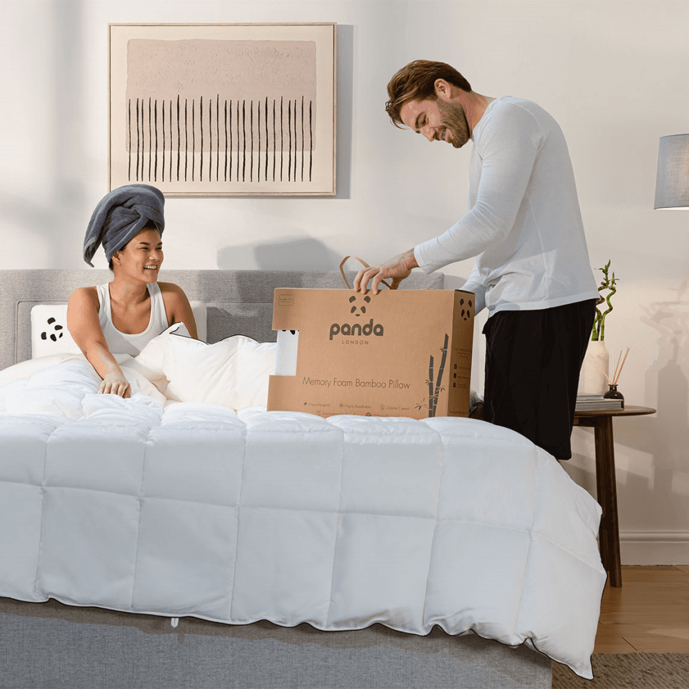 Memory Foam Pillow, White