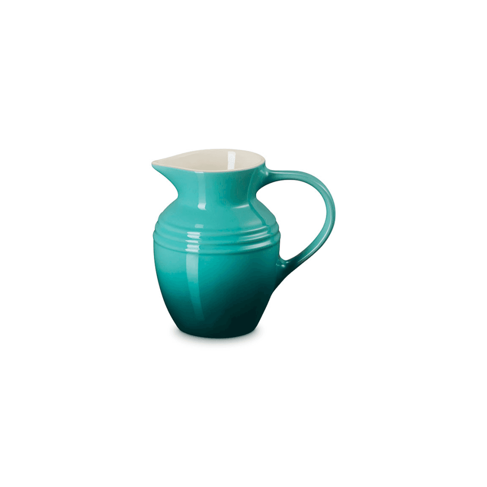 Stoneware Breakfast Jug, Bleu Riviera