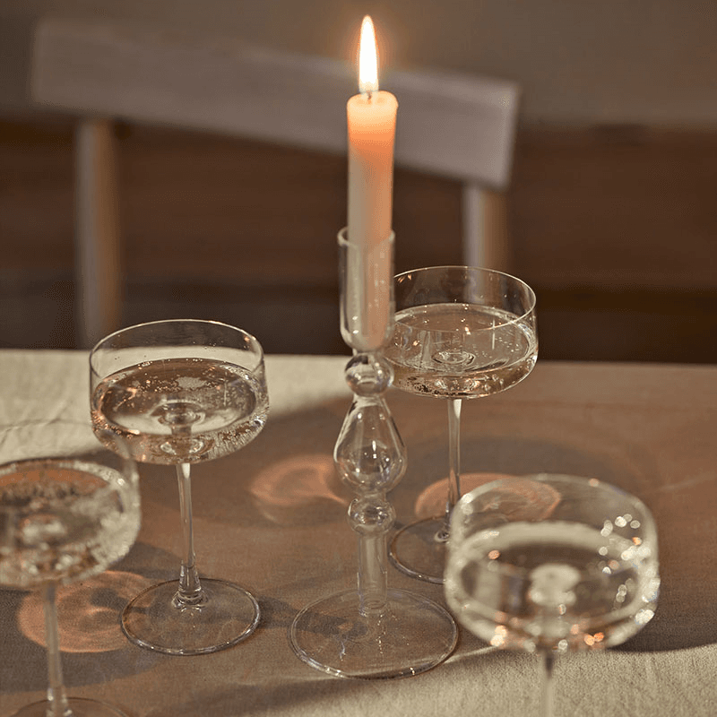 Zero Set of 4 Champagne Coupes