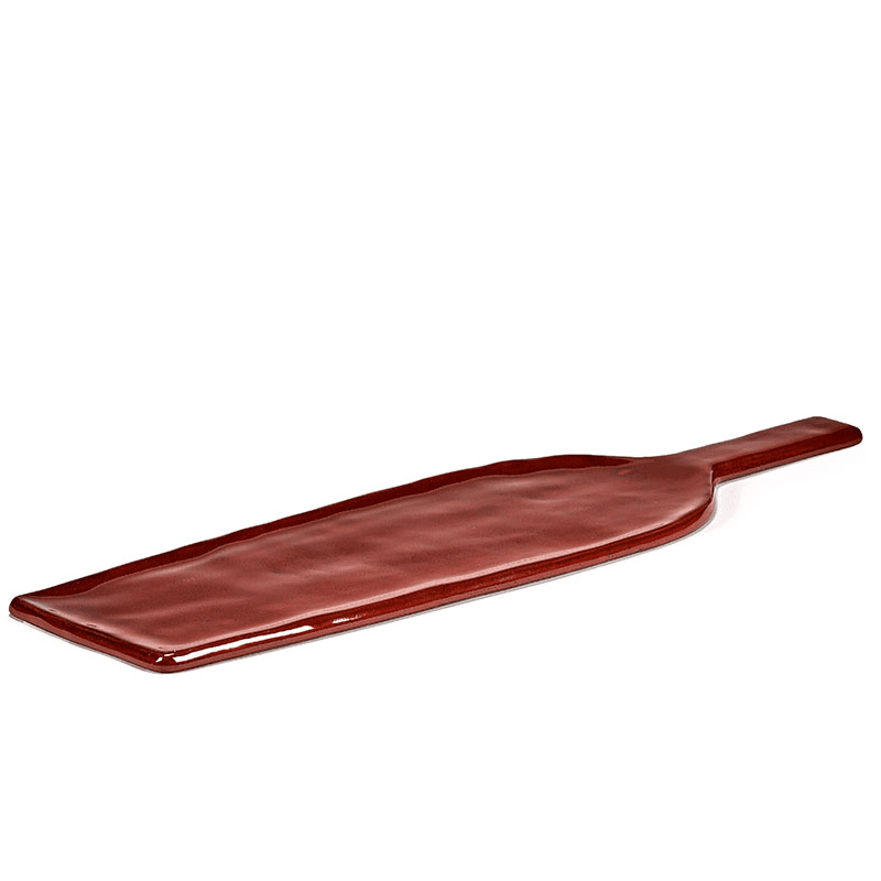 La Mère by Marie Michielssen Rectangle Serving Plate, Red