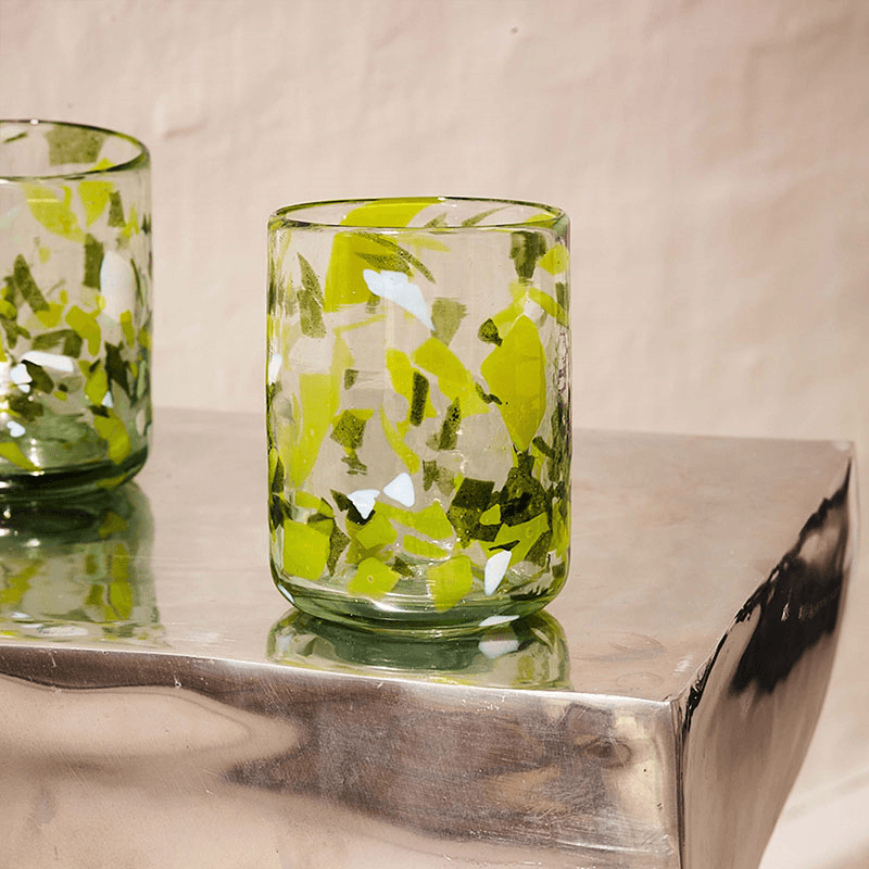 Jardin Set of 4 Tumblers, Green