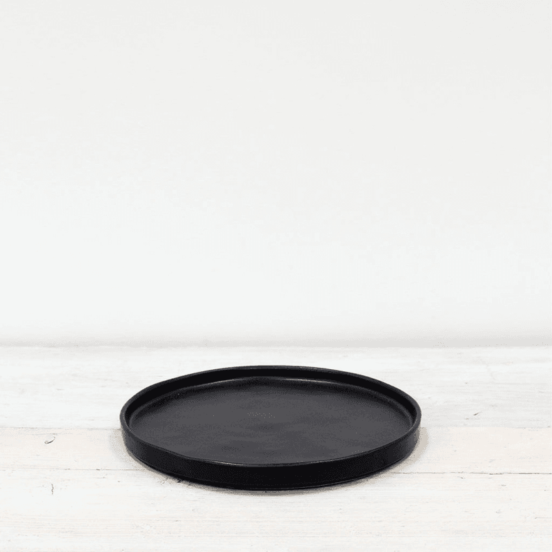 Kuro Side Plate, Black
