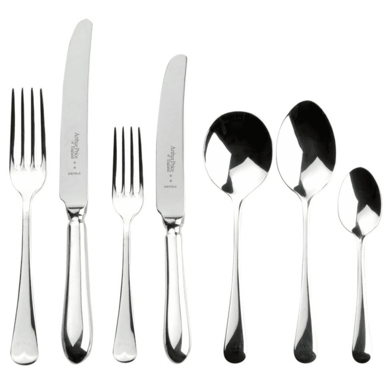 Old English Single Person Place Setting Cutlery Set, Sovereign Silver Plate