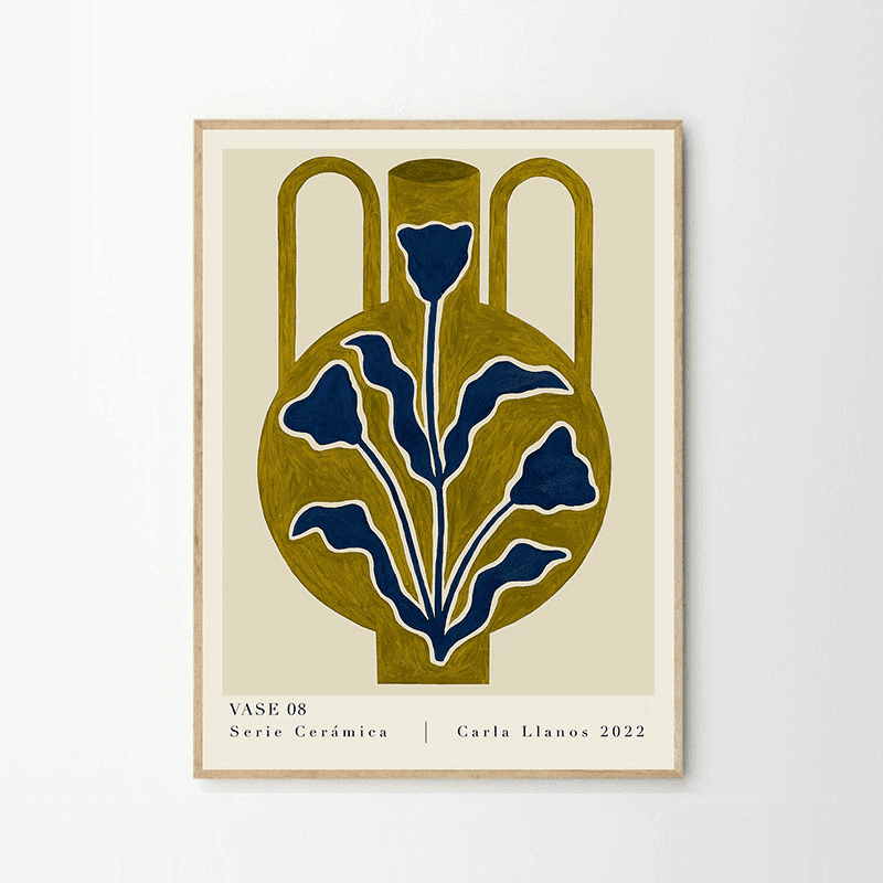 Carla Llanos Vase 08 Print