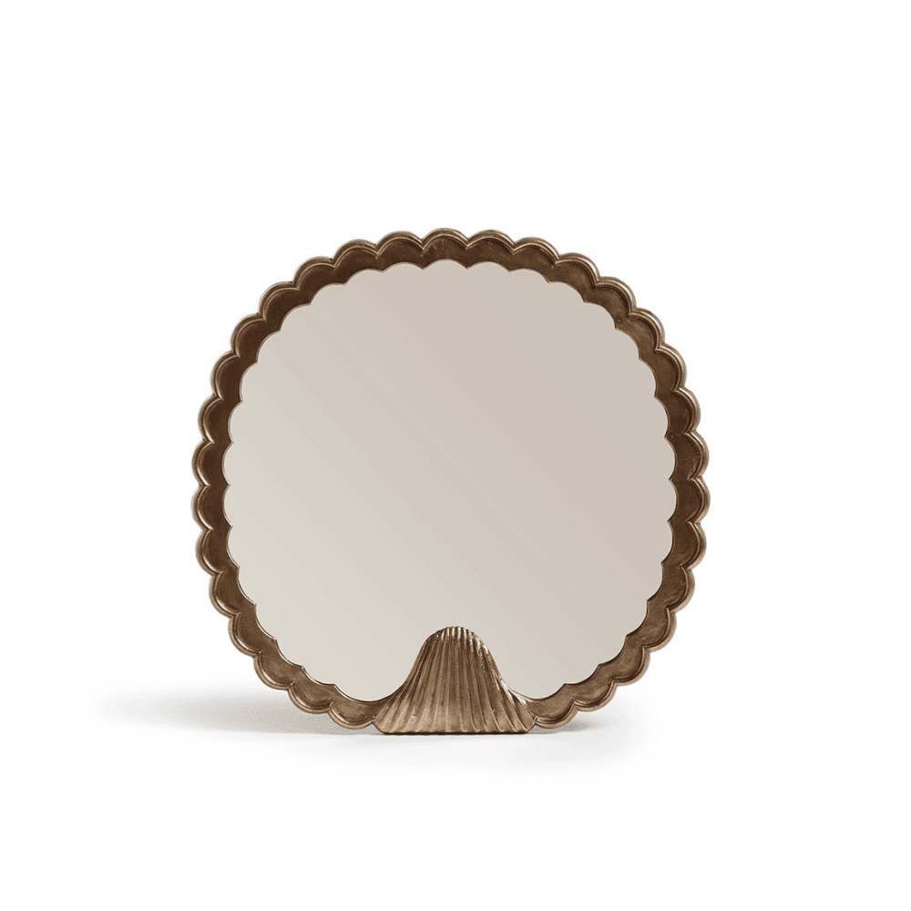 Morni Mirror, Antique Brass