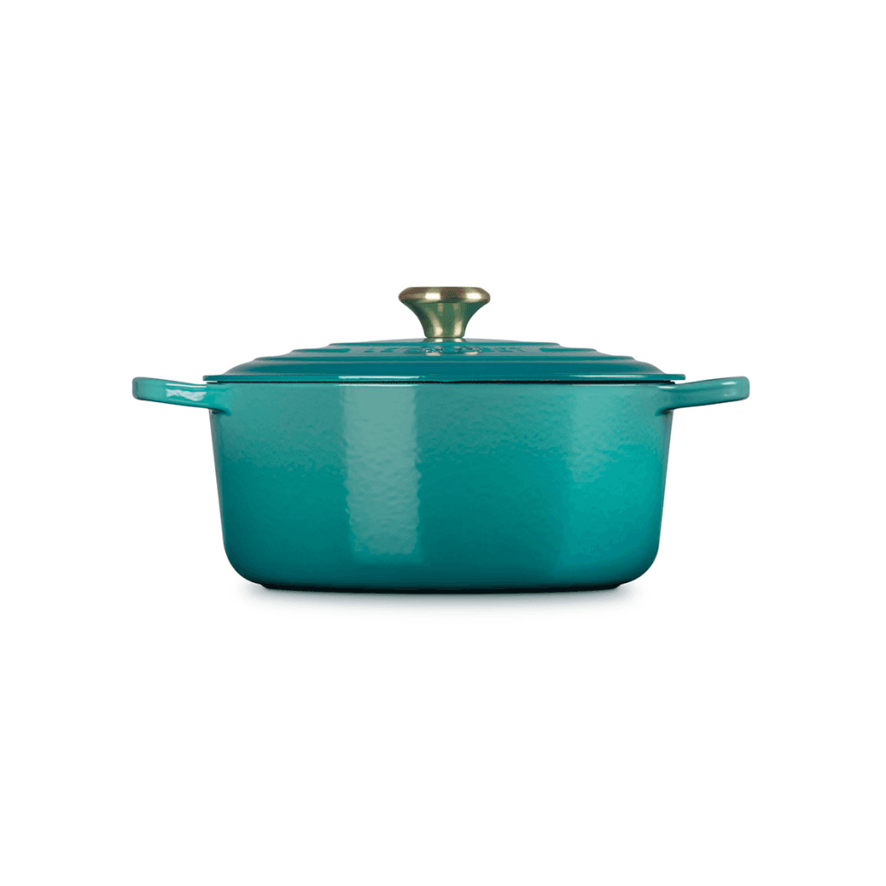 Signature Cast Iron Round Casserole
