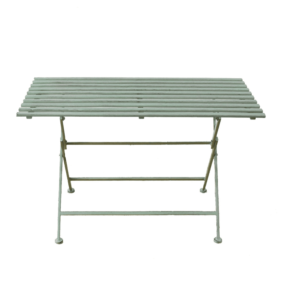 Battersea Slatted Table, Sage