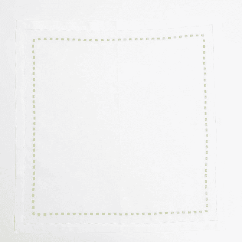 Dash Set of 4 Napkins, Green