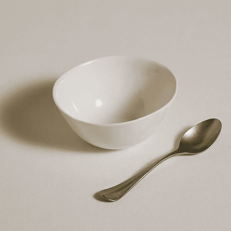 Burnham Cereal Bowl, White