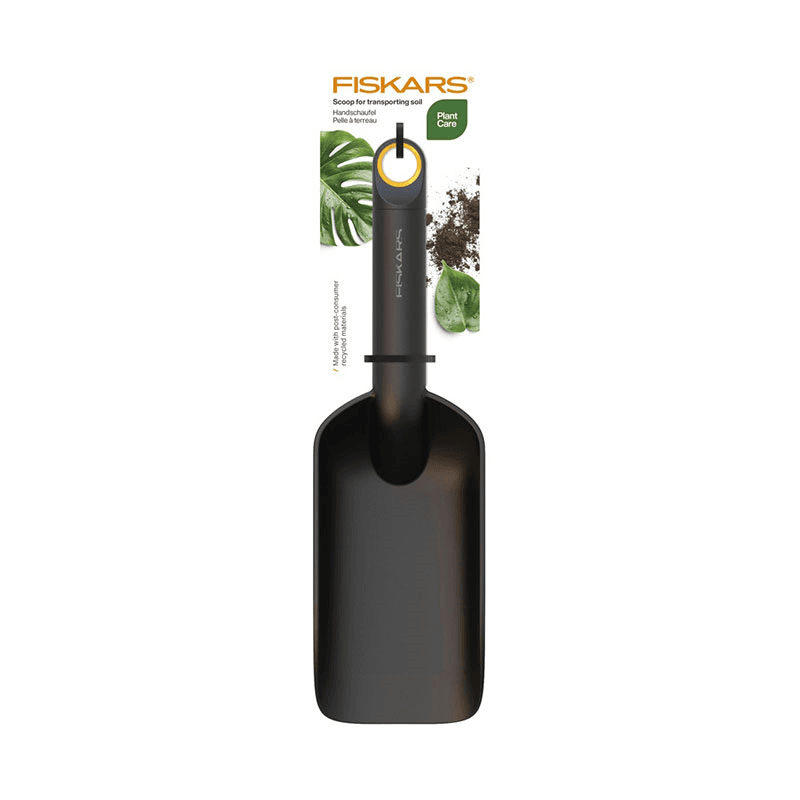 Urban Gardening Soil Scoop, Black