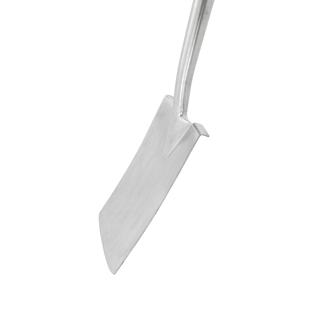 Treaded digging spade, Natural/Silver