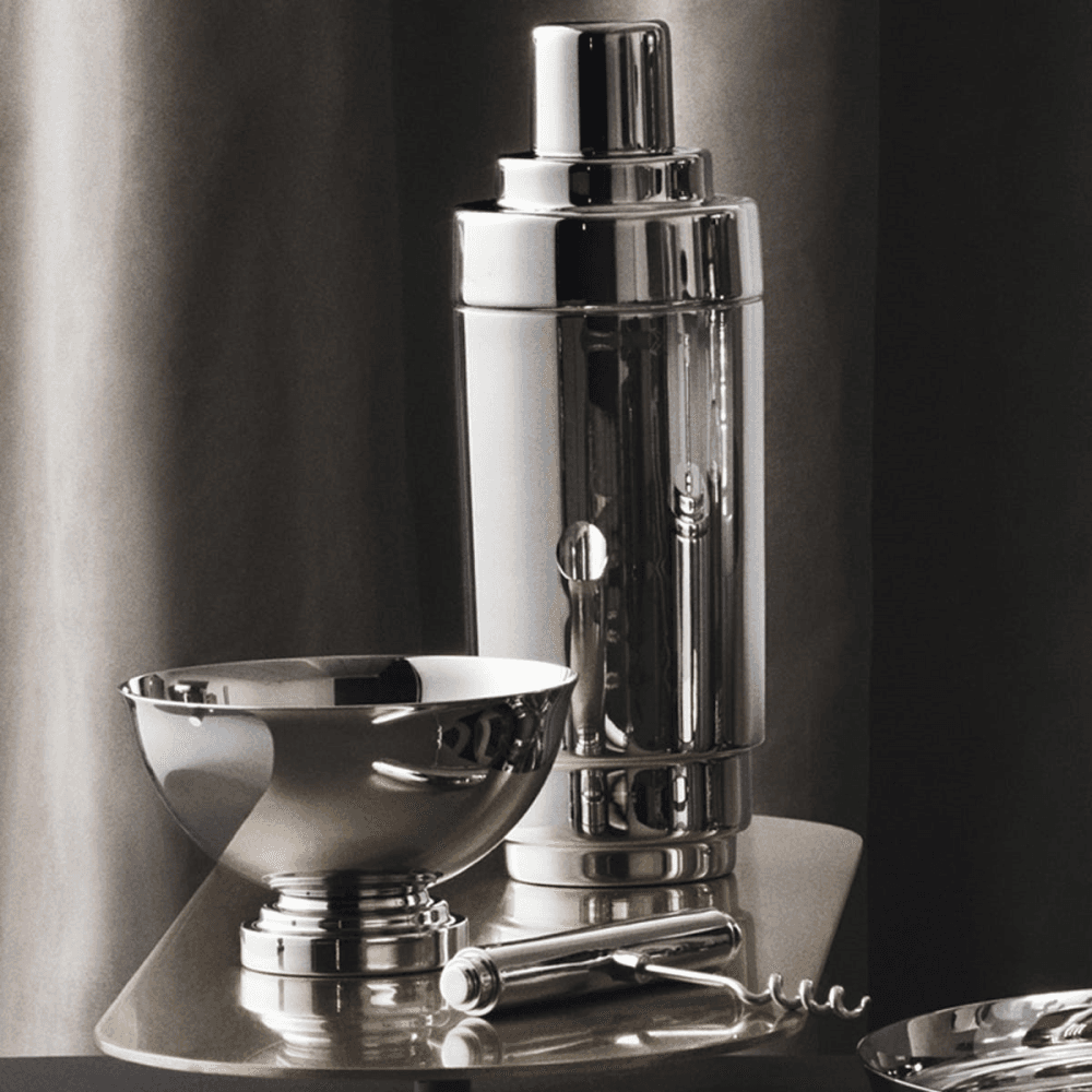 Manhattan Cocktail shaker, Mirror Polished Stainless Steel