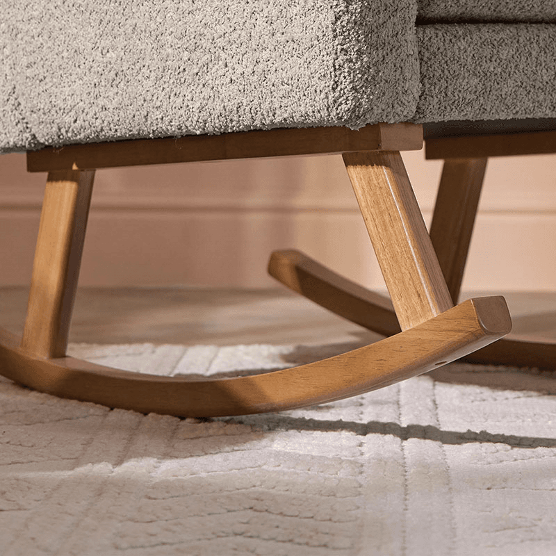Oscar Luxe Rocking Chair & Footstool