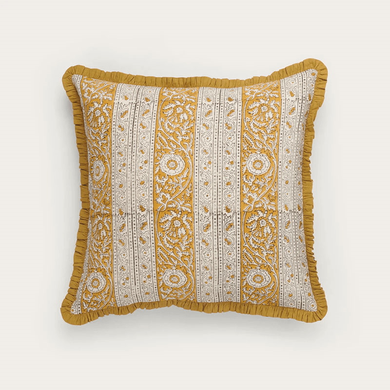 Mae Cushion Cover, Mustard