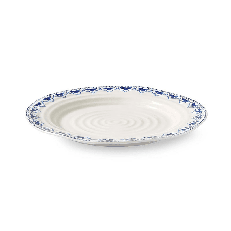 Blue Set of 4 Dinner Plates
