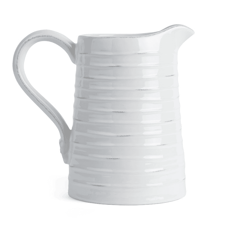 Bowsley Tall Jug, White
