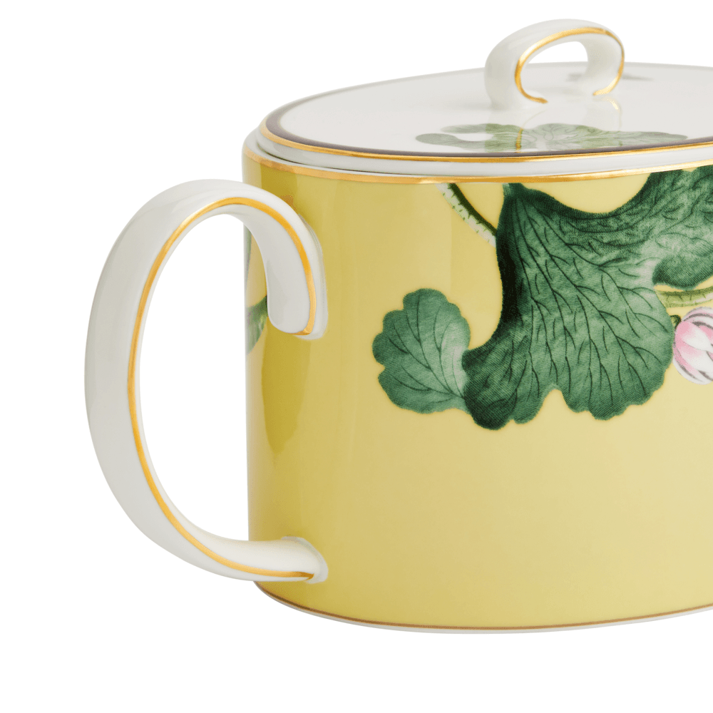 Wonderlust Waterlily Teapot, Yellow/Floral