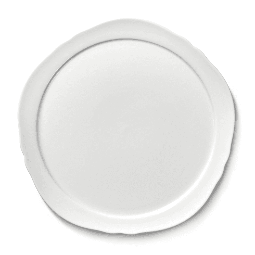 Silhouette by Sergio Herman Set of 4 Presentation Plates, White