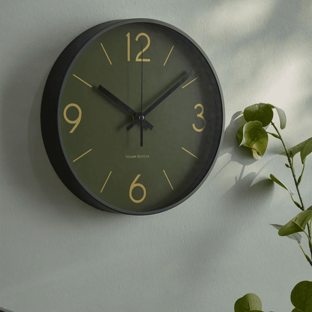 Industrial Clock, Green