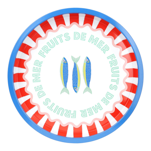 Image showing the Bon appetit Tin Tray, Fish product.
