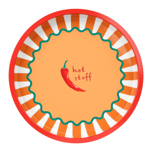 Image showing the Hot stuff Tin Tray, Chilli product.