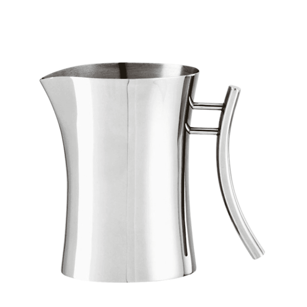 Bamboo Milk pot, stainless steel