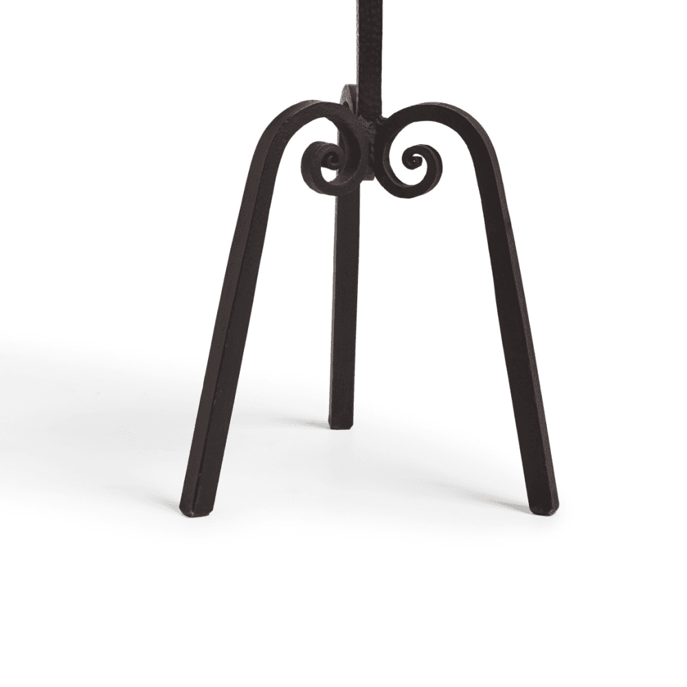 Nasmyth Floor Lamp Base, Blackened Bronze