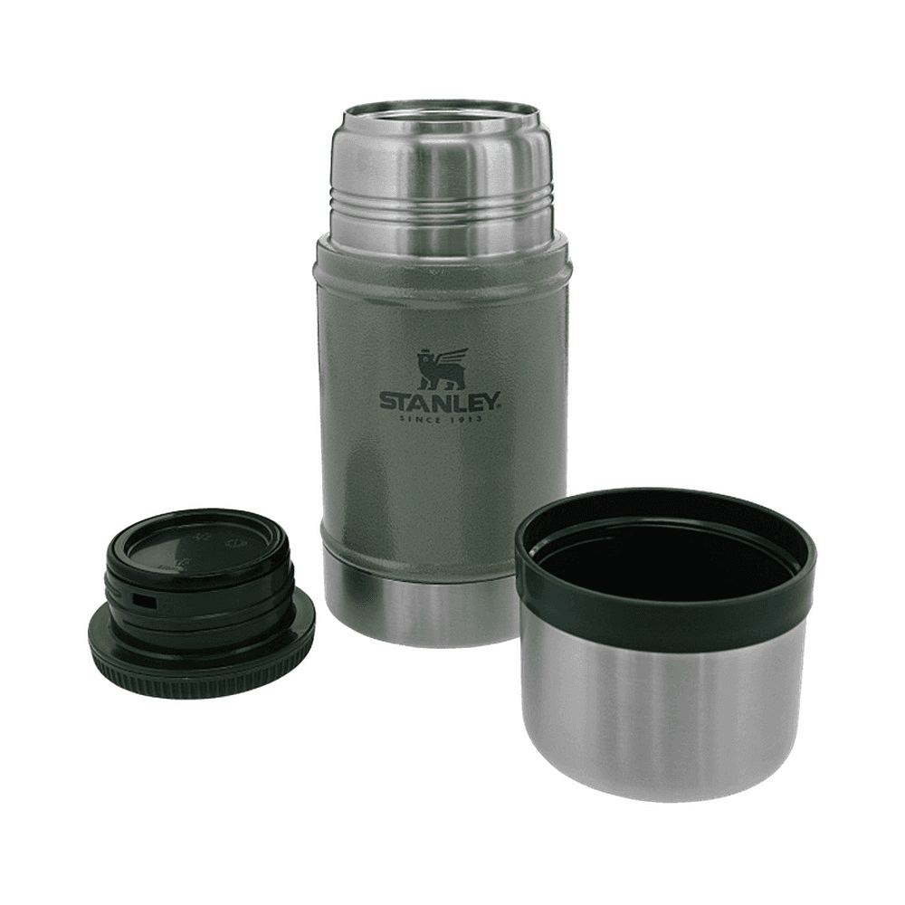 Classic Vacuum Food Jar, Hammertone Green