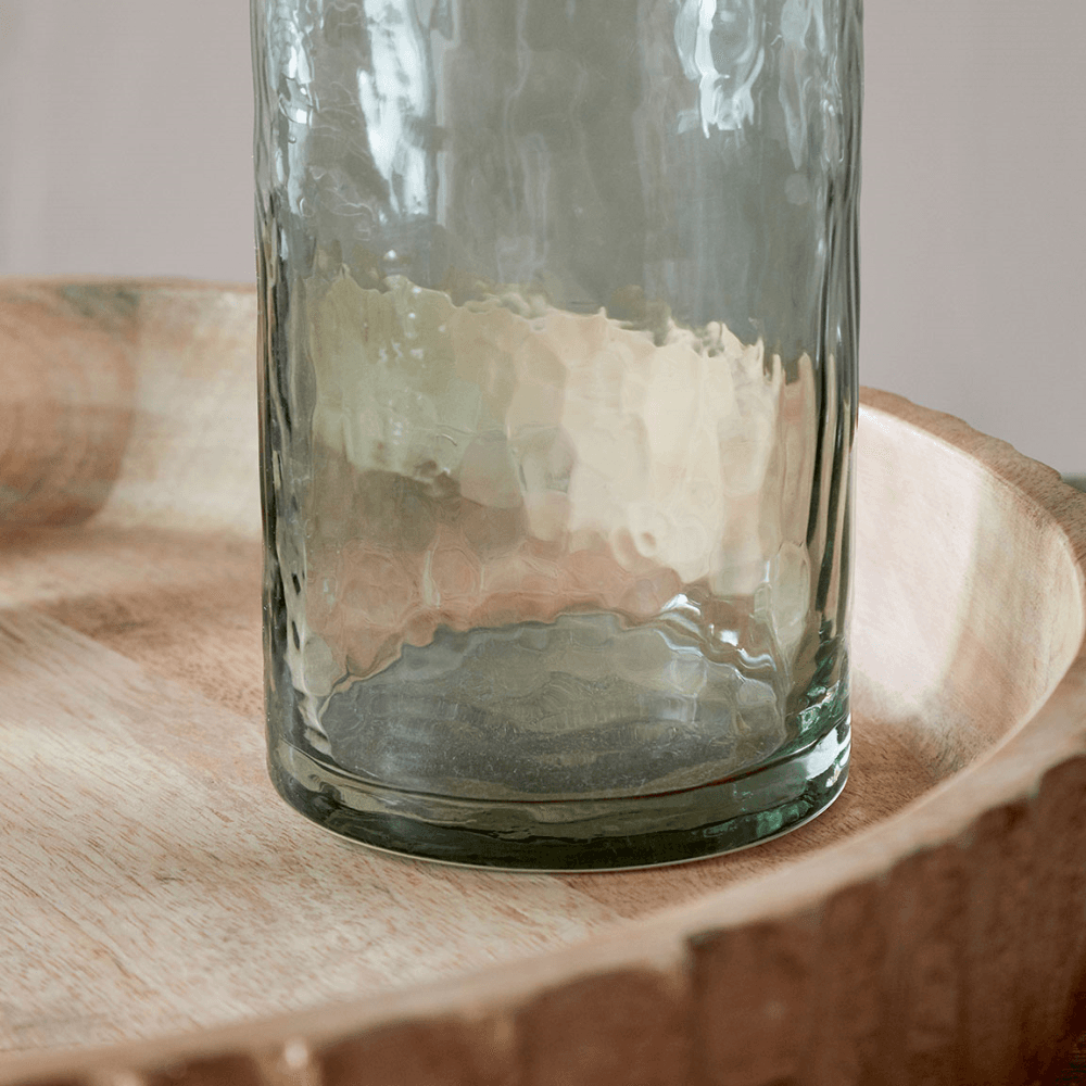 Yala Set of 4 Hammered Highballs, Sage Green